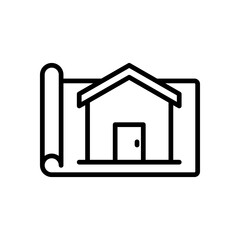 blueprint icon for your website design, logo, app, UI. 