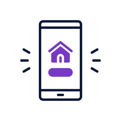 smartphone icon for your website design, logo, app, UI. 