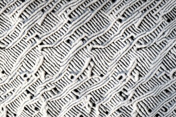 An Artistic Sweater Knit Fabric Texture for Fashion and Design. Generative AI