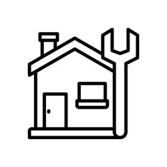 home repair icon for your website design, logo, app, UI. 