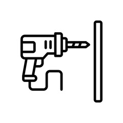 drill icon for your website design, logo, app, UI. 