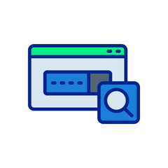 search icon for your website design, logo, app, UI. 