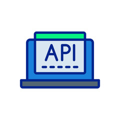 api icon for your website design, logo, app, UI. 