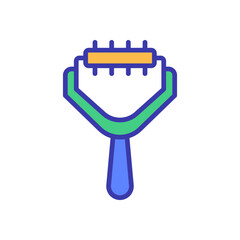 facial roller icon for your website design, logo, app, UI. 