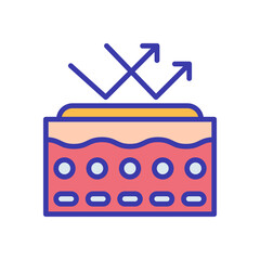 skin protection icon for your website design, logo, app, UI. 