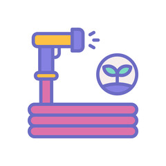 water hose icon for your website design, logo, app, UI. 