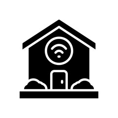 smart home icon for your website design, logo, app, UI. 