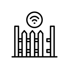 gate icon for your website design, logo, app, UI. 