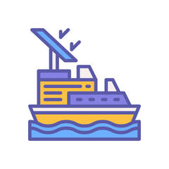 ship icon for your website, mobile, presentation, and logo design.