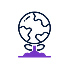 earth icon for your website, mobile, presentation, and logo design.