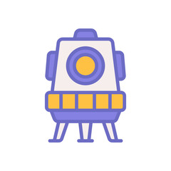 space capsule icon for your website design, logo, app, UI. 