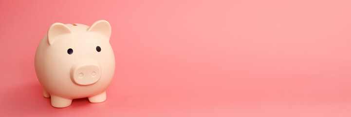 white piggy bank for saving money