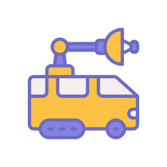 moon rover icon for your website design, logo, app, UI. 