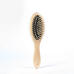 Side image of a hair brush