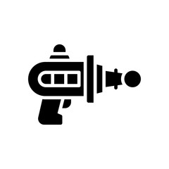 laser gun icon for your website design, logo, app, UI. 