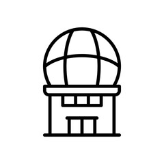 planetarium icon for your website design, logo, app, UI. 
