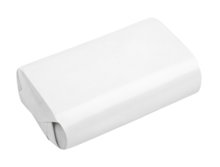 Soap wrap box package isolated on transparent background