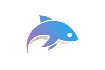 Whale or Dolphin Logo