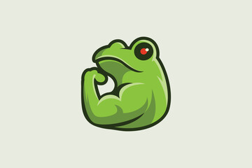 Frog Mascot Logo