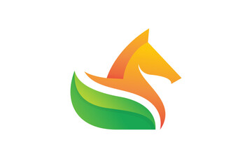 Green Pegasus Logo - obrazy, fototapety, plakaty
