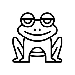 frog icon for your website design, logo, app, UI. 