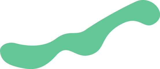 Green blot for background