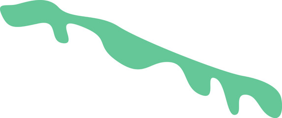 Green blot for background