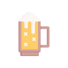 beer icon for your website design, logo, app, UI. 
