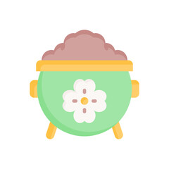 gold pot icon for your website design, logo, app, UI. 