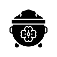 gold pot icon for your website design, logo, app, UI. 