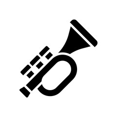 trumpet icon for your website design, logo, app, UI. 