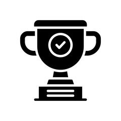 trophy icon for your website design, logo, app, UI. 