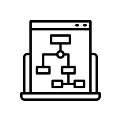 workflow icon for your website design, logo, app, UI. 