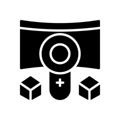 remote control icon for your website design, logo, app, UI. 