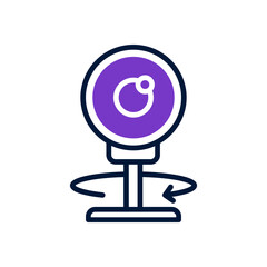 webcam icon for your website design, logo, app, UI. 