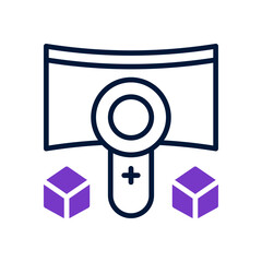 remote control icon for your website design, logo, app, UI. 