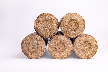 Production of wood pellets. A type of wood fuel. Used in boilers of central heating systems