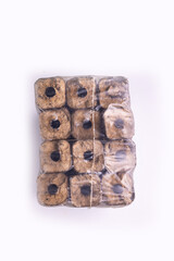 Production of wood pellets. A type of wood fuel. Used in boilers of central heating systems