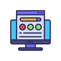 landing page icon for your website, mobile, presentation, and logo design.