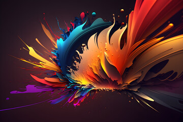 Abstract colorful background wallpaper