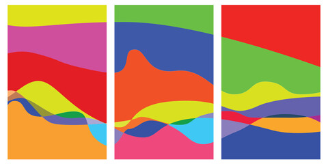 Flat Design Abstract Background