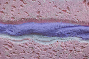 The texture of the cupcake in section. Foam mockup. A high quality.