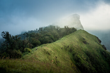 landscape with clouds