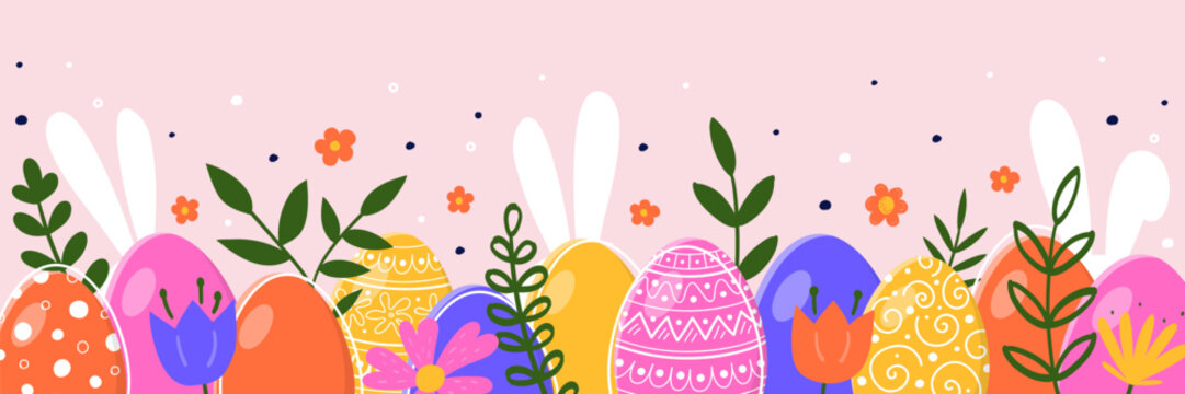 Happy Easter Banner Images – Browse 297,208 Stock Photos, Vectors