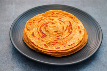 popular Indian fried flat bread 
