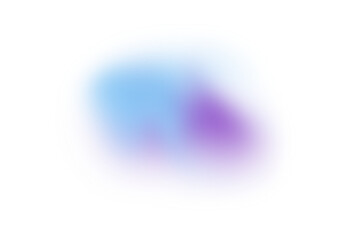 Blue Light Leak Blur Illustration