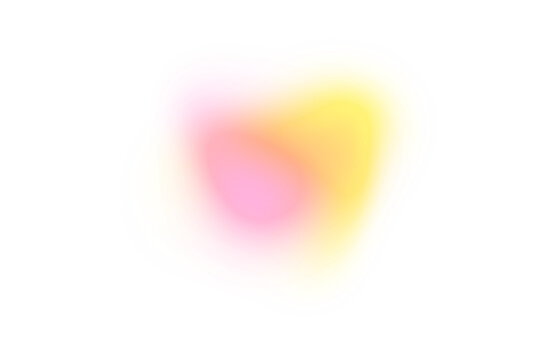 Pink and Yellow Light Leak Blur Illustration