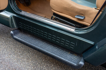 Door sill of a SUV