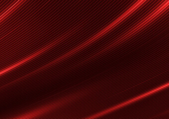 curve line red abstract background