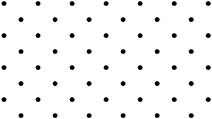 Black dots in white background